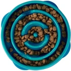 Миска-лабиринт OUTWARD HOUND Fun Feeder, для собак 5,5 х 20,2 см, бирюзовый