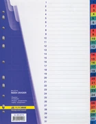 Разделитель страниц Buromax А4 (1-31) цифровой индекс для регистратора (BM.3216)