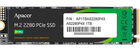 SSD M.2 накопичувач Apacer AS2280P4X 1TB (AP1TBAS2280P4X-1)