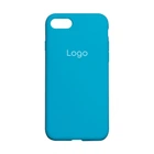 Чохол Silicone Case Full Size (AA) для iPhone 7/8/SE2 Колір 16.Blue