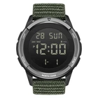 Чоловічий годинник North Edge Terrax Green тактичний водостійкий 5 ATM 2 ремінці