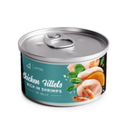 Влажный корм для кошек Savory Chicken Fillets Rich In Shrimps In Jelly For Kittens с филе курицы и креветками в желе 70 г