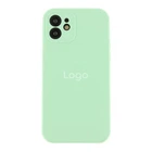 Чохол Silicone Case Full Size with Frame для iPhone 12 Колір 75.Berry Purple