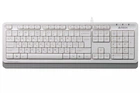 Клавіатура A4Tech FK10 Ukr White USB