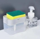 Дозатор Мила Soap Pump Sponge Caddy