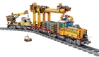 Конструктор "Поезд строительно-ремонтный DPK32 с рельсами" (желтый) ZIPP Toys