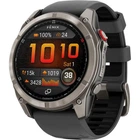 Смарт-часы Garmin Fenix 8 Pro 51 mm AMOLED Titanium with Graphite/Black Silicone Band