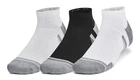Носки UA Performance Tech 3pk Low чорний, сірий Уні XL 1379504-003