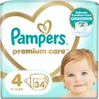 Підгузки Pampers Premium Care 4 9-14 кг 34 шт Pampers-R4-34