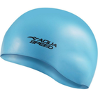 Шапочка для плавания Aqua Speed MONO Уни силикон light blue
