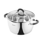 Каструля з кришкою та зливом Ardesto Gemini Livorno 5.5 л (AR1955GS)