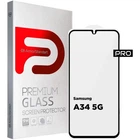 Защитное стекло ArmorStandart Pro для Samsung A34 5G (A346) Black (ARM66207) [82630]