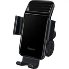 Автодержатель с беспроводной зарядкой Baseus Smart Solar Power Wireless Cycling Electric Holder Black (SUZG010001) [85330]