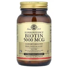 Вітаміни і мінерали Solgar BIOTIN 5000мкг 50 вег капсул