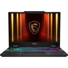 Ноутбук MSI Cyborg 15, 15, 6 Full HD, Intel® Core™ 5 210H до 4, 8 ГГц, 16 ГБ RAM DDR5 5600, 512 ГБ SSD, NVIDIA® GeForce® RTX 5050 8 ГБ, Free Dos, Translucent Black 512 ГБ