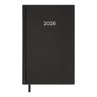 Щоденник датований Buromax Simple A5 з бумвінілу 320 сторінок чорний BM.21166-01
