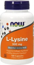 Амінокислота NOW Foods L-Lysine 500 мг таблетки