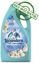 Гель для прання Lavandera Flores Blancas з ароматом жасмину, 4.5 л (90 прань)