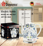 Керамический электрочайник 1,4л Domоtec MS-7837/9840 1000 Вт