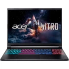 Ноутбук Acer 16 Nitro V 16S ANV16S-71-71T5 FHD IPS 180Hz/Intel Core 7 240/32GB/512SSD/RTX 5060/W11H/Obsidian Black (NH.U24AA.005 Custom 512GB)