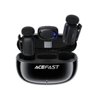 Комплект беспроводных петличных микрофонов ACEFAST R2 Type-C 300mAh Bluetooth 5.3 для стриминга и записи (C8678AE9FA9F)