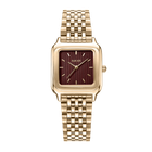 Годинник Burker Macy Gold Burgundy