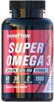 Жирні кислоти Vansiton СУПЕР ОМЕГА 3 60 капсул (4820106591983)
