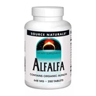 Натуральная добавка Source Naturals Alfalfa 648 мг