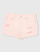 Джинсовые шорты Levi's для девочек 1159846234 (Розовый 6) на рост 110-116 см