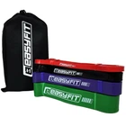 Еспандер-петля EasyFit EF-2654, латекс, набір 4 шт., опір 2-65 кг — для фітнесу та кросфіту