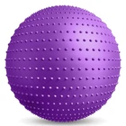 М'яч для фітнесу (фітбол) EasyFit EF-3016-V, Ø75 см, фіолетовий - для зросту 180-195 см, навантаження до 120 кг.