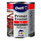 Грунт-эмаль по ржавчине 3 в 1 Delfi графит 0.9 кг