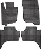Автомобільні килимки поліки в салон Frogum для Mitsubishi L200 5 15- Мітсубісі Л200 чорні SO0296