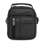 Чоловічі шкіряні сумки Borsa Leather K16683-1bl-black