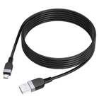 Кабель Hoco X109 Energy silicone charging data cable Micro (2M) Чорний