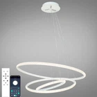 Світильник LED підвісний LUMINARIA JULIE CRYSTAL 75W 3R WHITE (з пультом)