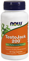 Препарат для повышения мужского гормона NOW Foods TestoJack 200 120 капсул