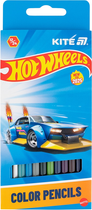 Карандаши цветные двусторонние Kite Hot Wheels 12 шт (HW25-054)