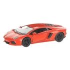 Автомодель легкова Lamborghini 1:38 помаранчева інерційна машинка для хлопчиків колекційна іграшка (554954)