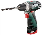 Шурупокрут-дриль акумуляторний Metabo PowerMaxx BS Basic 10.8В 2х2.0А·год 17·34Нм 0-360·0-1400об/хв (00123395)