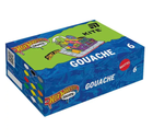 Фарби гуашеві, 6 кольорів по 20 мл Hot Wheels Skate HW25-062 Kite