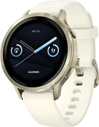 Смарт-годинник Garmin Venu 4 41 mm Lunar Gold with Bone Silicone Band (010-03013-00)