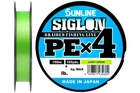 Шнур Sunline Siglon PE x4 150м #1.2/0.187мм 20lb/ 9.2кг (салатовый) (3200109008)