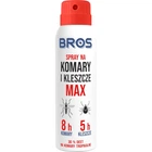 Аэрозоль BROS MAX 90 мл мощный репеллент против комаров, клещей и мошек с водостойким эффектом до 12 часов