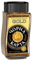Кофе растворимый с/б Gold Черная Карта 190 г (8718868866318)