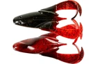 Силикон Keitech Noisy Flapper 3.5" (5 шт/уп), цвет: 467 black red berry (4305550467)