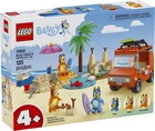 Конструктор LEGO Bluey Пляж и семейная поездка на автомобиле Блуи 133 детали (11202)