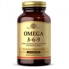 Солгар Solgar Omega 3-6-9 60 капсул — омега 3, омега 6, омега 9 для серця, мозку, судин та шкіри, риб’ячий жир, бурачник, лляна олія