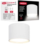 Світильник точковий Maxus Wave Downlight Base GX53 max 1x10W White 2in1