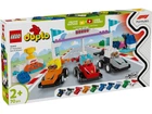 Конструктор LEGO DUPLO Автомобили для гонки и пилоты команд Формулы-1, 70 деталей (10445)